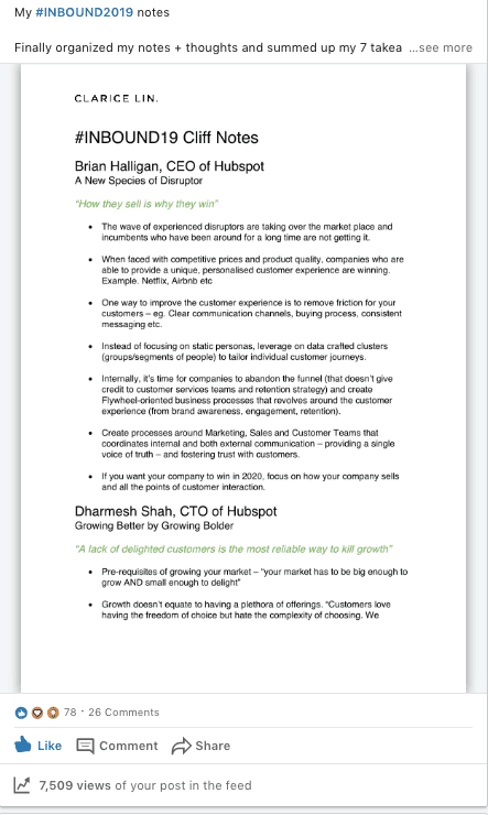 Clarice-Lin-LinkedIn-Document-Post Update