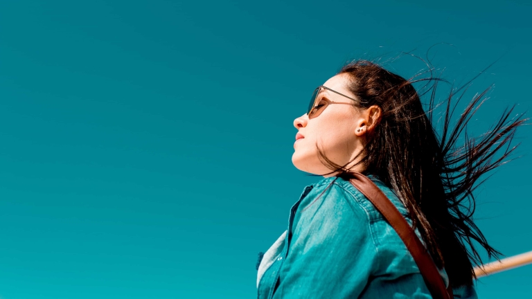 adult-blue-blue-sky-875862